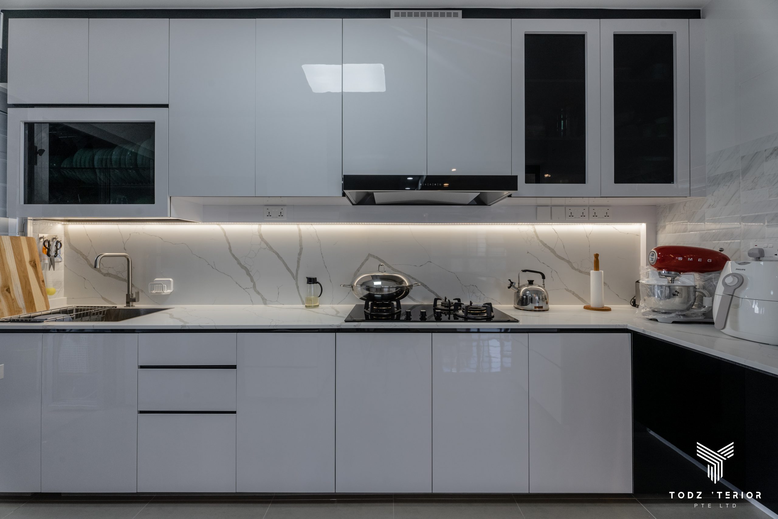HDB 18 Room Kitchen Cabinet Design Ideas   Todz'Terior Best ...
