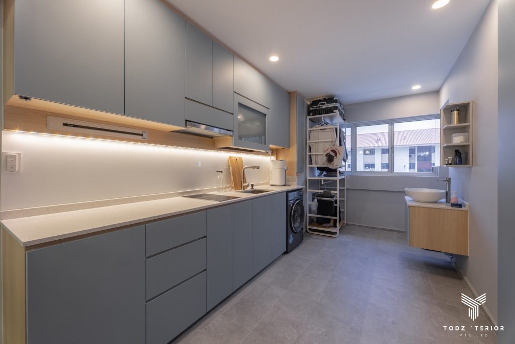 hdb 3 room flat kitchen design