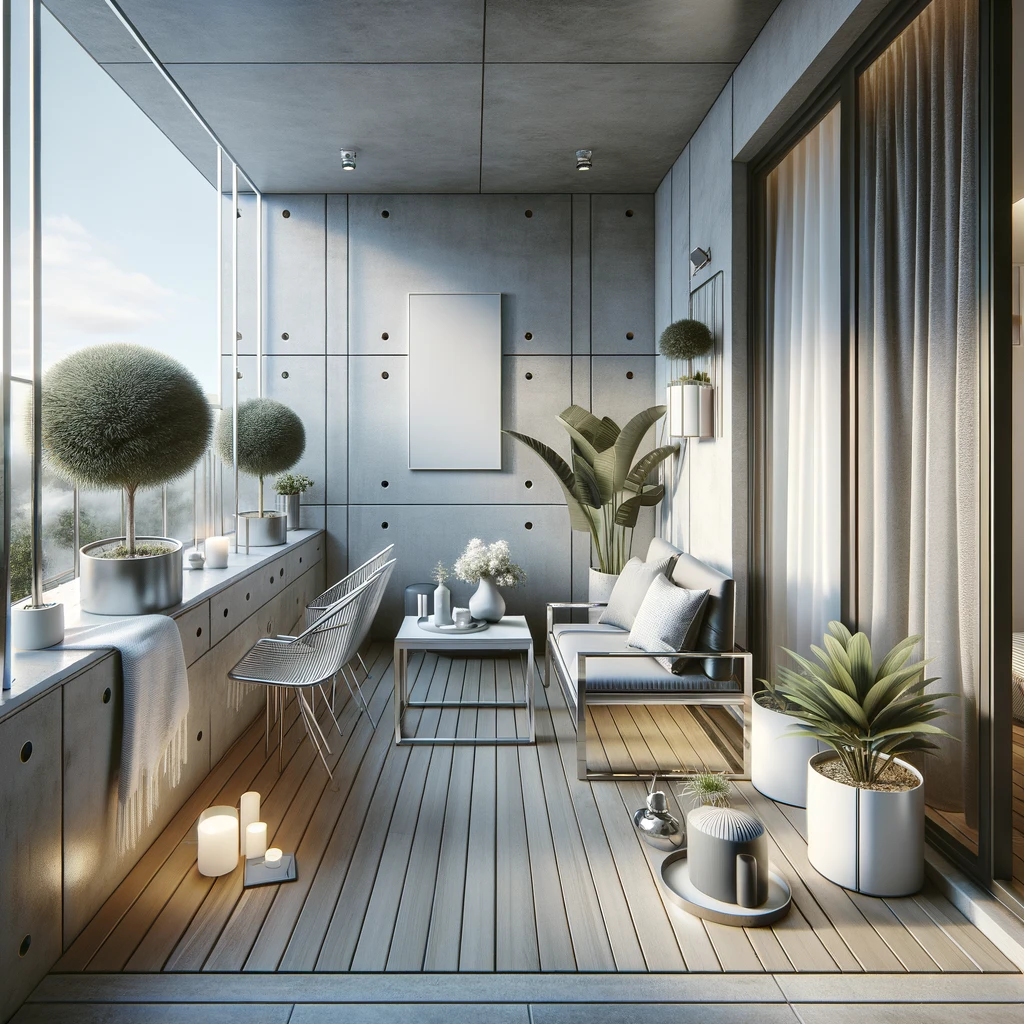 minimalist balcony design is about harmonizing simplicity, functionality, and aesthetics to craft an inviting outdoor space